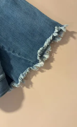 M. Jeans by Maurice’s Flare Leg Jeans with Frayed Hems thumbnail 3