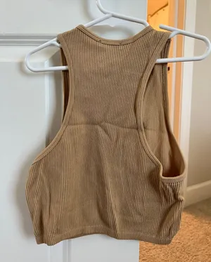 ZARA Ribbed Crop Top thumbnail 2