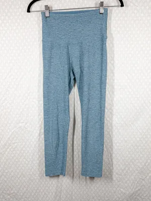 Beyond Yoga Women Leggings Sz S Light Blue Space Dye Caught In the Midi‎ Active thumbnail 2