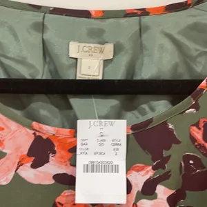 J. Crew Floral Dress Size 2 thumbnail 6