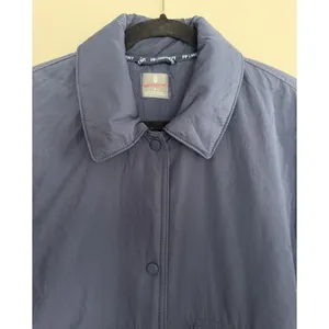Free People Movement‎ Off The Bleachers Coaches Jacket Navy Blue Women's Small thumbnail 3