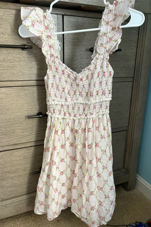 Floral dress Pink Size XS thumbnail 1