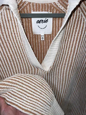 Aerie Knitted Crewneck  thumbnail 2