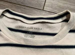 American Eagle Striped Tee thumbnail 4