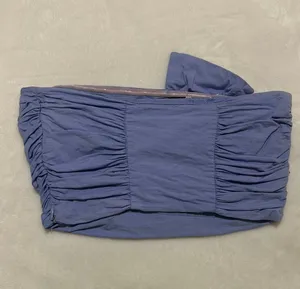 Boutique Do + Be Blue Crop Top thumbnail 2