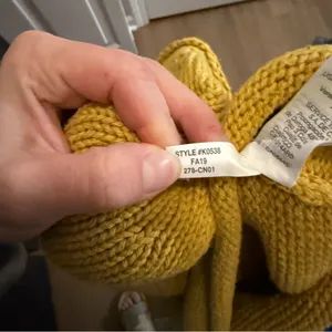 J. Crew Mustard Yellow Roll Neck 100% Cotton Sweater Size XXS thumbnail 6