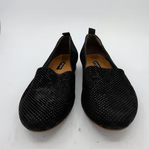 Paul Green Black Dot Suede Loafers Flats UK 3 US 5.5 Made in Austria‎ thumbnail 4