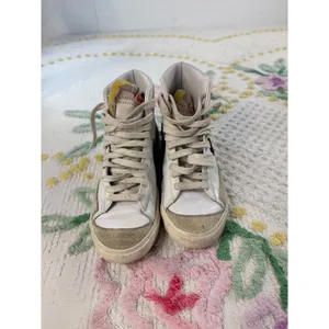 Nike Blazer Mid‎ 77 Vintage White Black Sneakers CZ1055-100 Womens 7.5 thumbnail 6