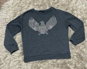 Forever 21 studded eagle sweatshirt medium thumbnail 1