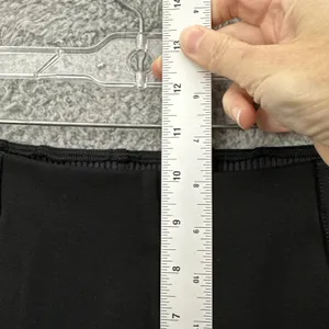 Lululemon Stretch Knit High Rise Pull On Pants Black Athleisure Women Small x 29 thumbnail 7