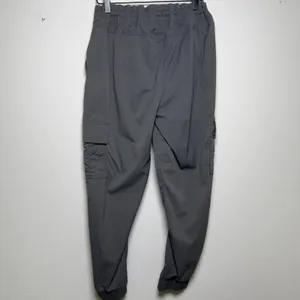 Eddie Bauer‎ Women Dance Studio Pants M Gray Jogger Ruched Lightweight Utility thumbnail 4