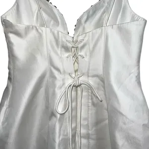 NEW NWT Acler Oakwood Rhinestone Embellished Mini Dress In Ivory thumbnail 10