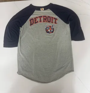 Vintage Detroit Tigers raglan baseball tee from the late 70s/early 80s thumbnail 1