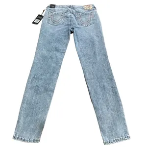 True Religion Women's 30 Jennie Curvy Big T Mid Rise Skinny Jeans‎ Blue NWT thumbnail 7