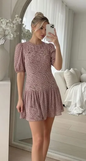 Free people mini dress size small thumbnail 1