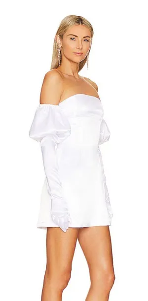 Revolve Eva Strapless Bridal Dress thumbnail 3