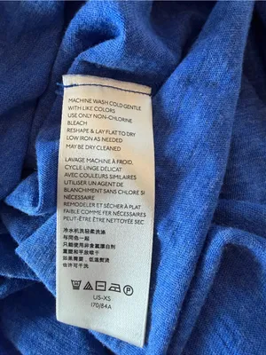 We The Free Blue Long‎ Sleeve Scoop Neck Snap Sleeve Tee XS thumbnail 5