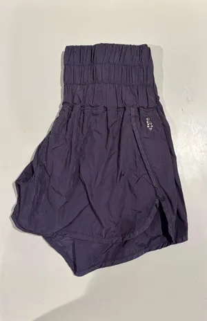 Free People The Way Home Shorts Lavender Dust thumbnail 2
