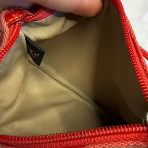 y2k COACH Red Signature Canvas Wristlet thumbnail 4