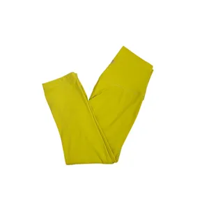 Lululemon Align High-Rise Crop Athletic Yellow Leggings 21" Size 6 thumbnail 5