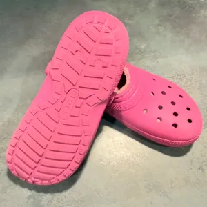 Crocs Pink Matching Fleece Lined Women 11 thumbnail 6