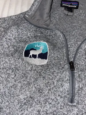 Women’s Patagonia Pullover 1/4 Zip Like New Size Medium thumbnail 4