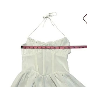 LUCY IN THE SKY white milkmaid dress thumbnail 2