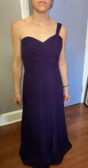 Purple Bridesmaid Dress Size 10 thumbnail 1