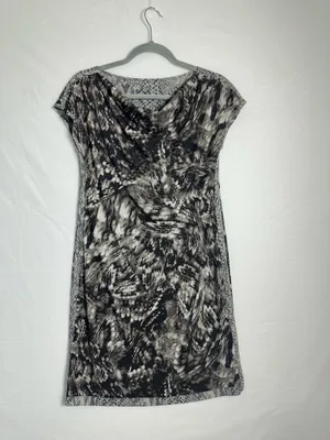Vintage Women's Dress Reversible Size M Animal Print Lightweight Sleeveless thumbnail 3