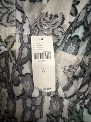 BY ANTHROPOLOGIE Vneck Textured Boho Dress thumbnail 4