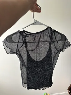 Hollister Mesh Top With Cami thumbnail 4