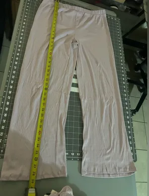 Women's Pink Pajama Pants set Gray Size M thumbnail 1