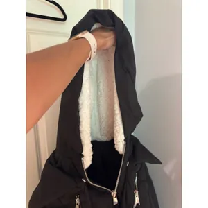 Bagatelle Black Puffer Coat Faux Fur Trim Hooded Winter‎ Warm Longline Medium thumbnail 12