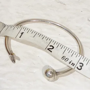 Pandora STERLING Silver 925 Crescent‎ Moon Stars Bangle Bracelet Jewelry thumbnail 4