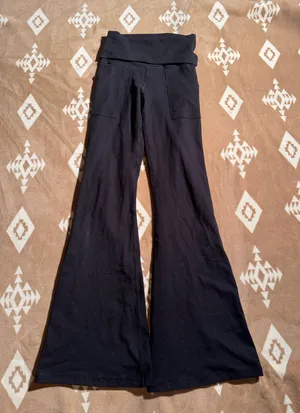Aerie Foldover Flare Leggings thumbnail 1