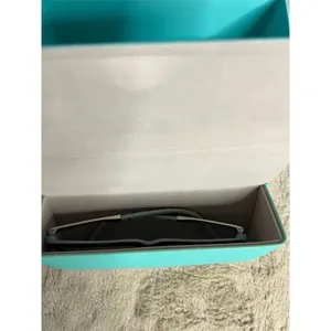Tiffany & Co Women's Eyeglasses Case Black w/ Blue Accents Full Rim thumbnail 15