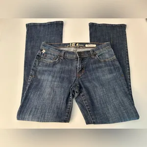Denim Women's Jeans Blue Size 27 thumbnail 1