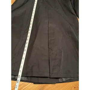 Lauren Ralph Lauren Black Label Trench Coat Black Small Lined NO BELT Preppy thumbnail 15
