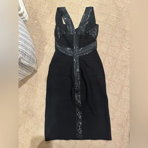 HERVE LEGER Dress thumbnail 3