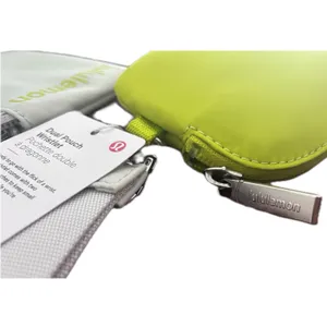 Lululemon Dual Pouch Wristlet & Clippable Card Pouch OS Green Teal NEW NWT thumbnail 11