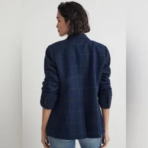 NEW MADEWELL The Rosedale Blazer in Plaid 0 thumbnail 4