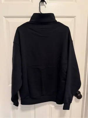 ALO Yoga NWT Accolade 1/4 Zip Pullover Black Size XS thumbnail 4