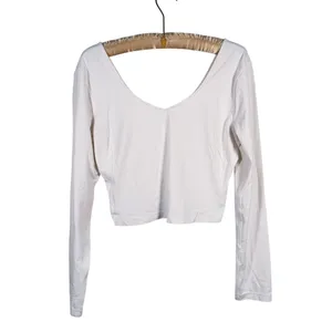 Lululemon Align Long Sleeve Shirt Size 10 White Yoga Athletic Workout Fitness thumbnail 2
