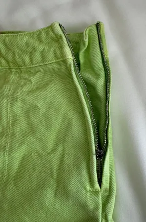 English Factory Green Denim Skort thumbnail 5