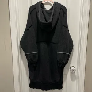 Free People We the Free Long Line Cardi Cardigan Sweatshirt Hoodie Size Large thumbnail 7