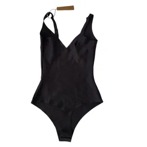Skims Body (G22) Plunge Bodysuit Shapewear Onyx Black XL NWT thumbnail 3