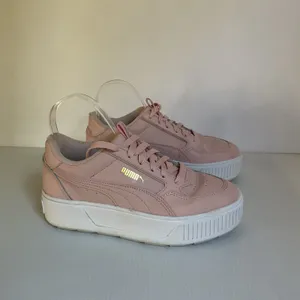PUMA Karmen Rebelle Women’s Sneakers Pink Gold Platform Shoes Size 6.5 thumbnail 5