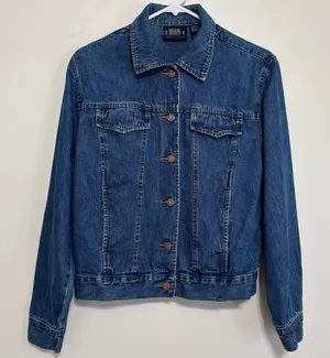 Vintage 90s Bill Blass Jeanswear Denim Jacket Small thumbnail 1