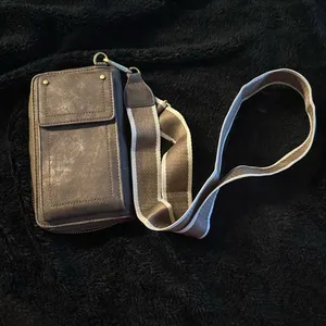 Style & Co. Leather Crossbody Phone Wallet in Chocolate‎ Brown thumbnail 6