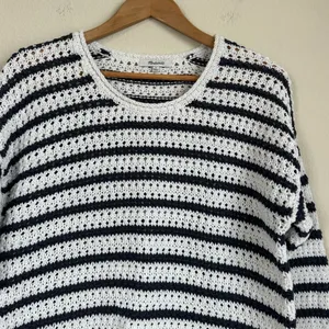 Madewell Cotton Striped Sweater thumbnail 4